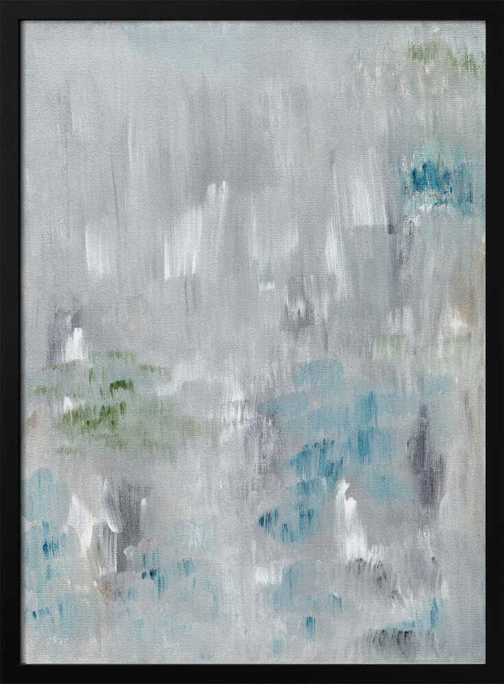 "Serene Abstract Brushstrokes" by Nikita Jariwala — Abstract Wall Art