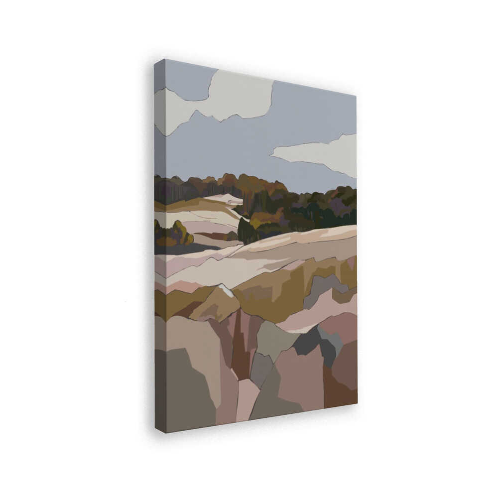 "Peaceful Rolling Hills" by Nikita Jariwala — Landscape Wall Art