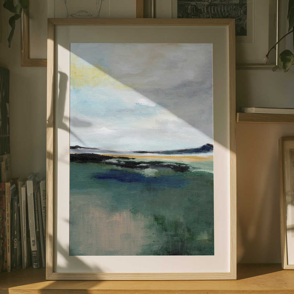 "Serene Marsh Landscape No. 3" by Nikita Jariwala — Landscape Wall Art