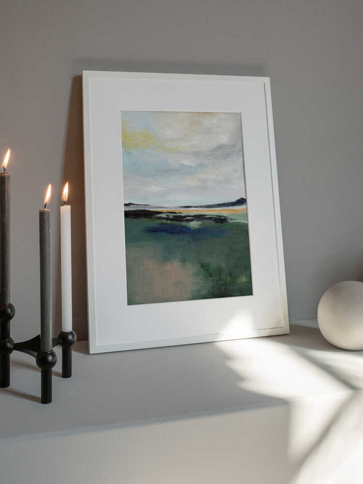 "Serene Marsh Landscape No. 3" by Nikita Jariwala — Landscape Wall Art