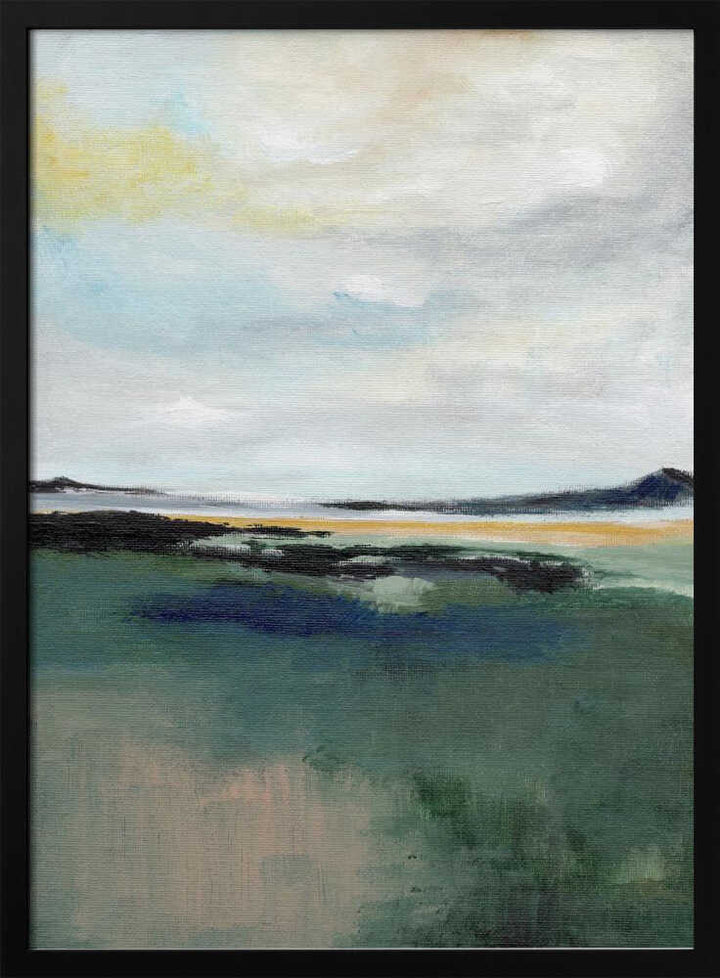 "Serene Marsh Landscape No. 3" by Nikita Jariwala — Landscape Wall Art