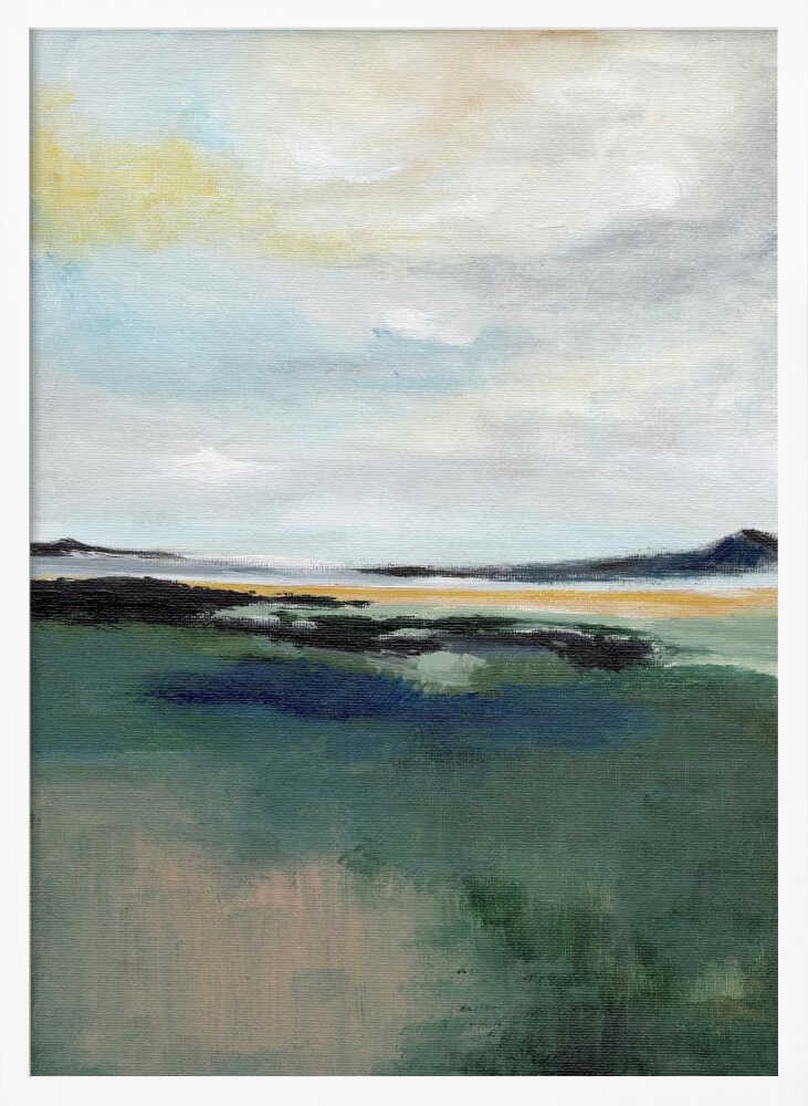 "Serene Marsh Landscape No. 3" by Nikita Jariwala — Landscape Wall Art