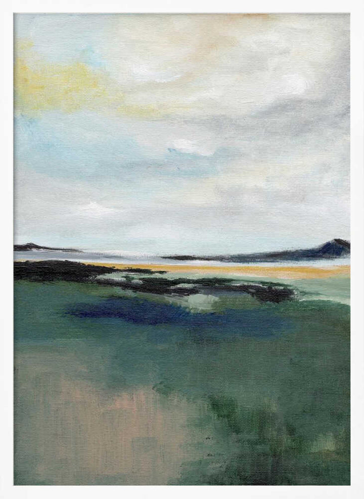 "Serene Marsh Landscape No. 3" by Nikita Jariwala — Landscape Wall Art