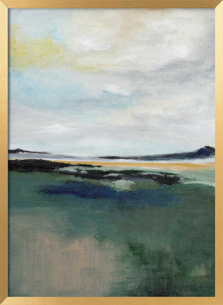 "Serene Marsh Landscape No. 3" by Nikita Jariwala — Landscape Wall Art