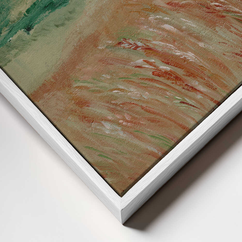 "Serene Mountain Field" by Nikita Jariwala — Landscape Wall Art
