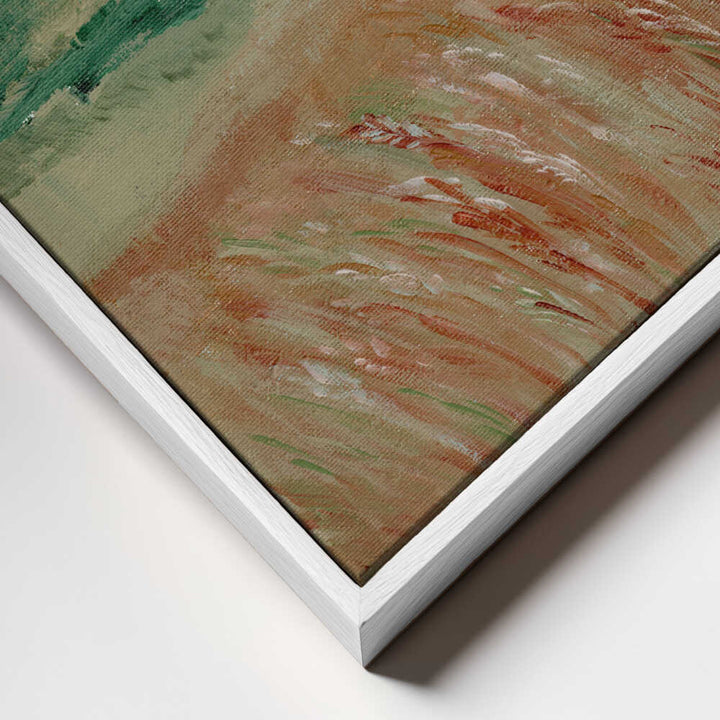 "Serene Mountain Field" by Nikita Jariwala — Landscape Wall Art