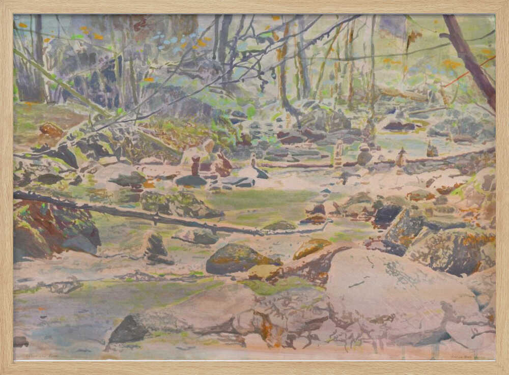 Peaceful Forest Stream