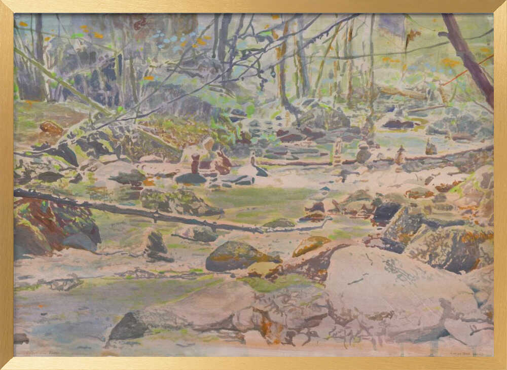 Peaceful Forest Stream
