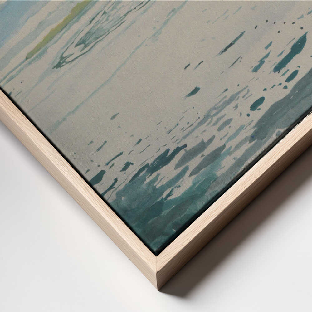 Misty Coastal Landscape