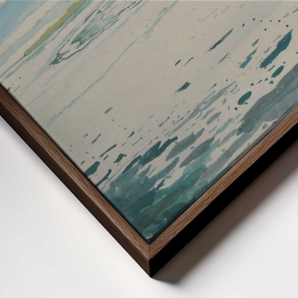 Misty Coastal Landscape