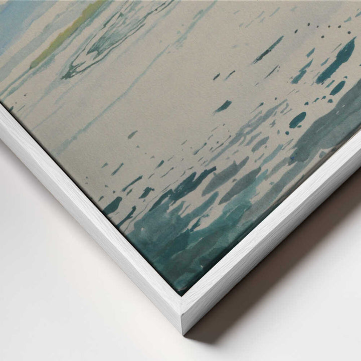 Misty Coastal Landscape