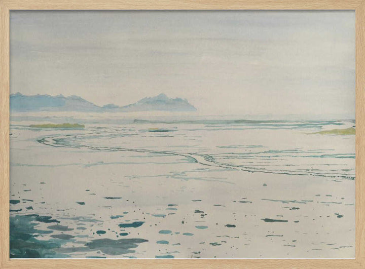 Misty Coastal Landscape