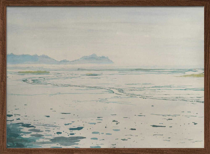 Misty Coastal Landscape