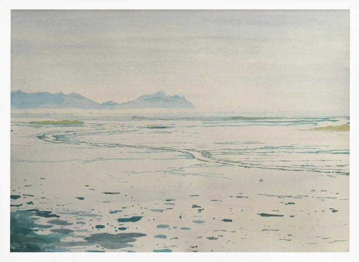 Misty Coastal Landscape