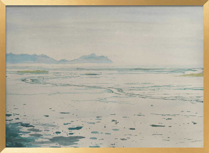 Misty Coastal Landscape