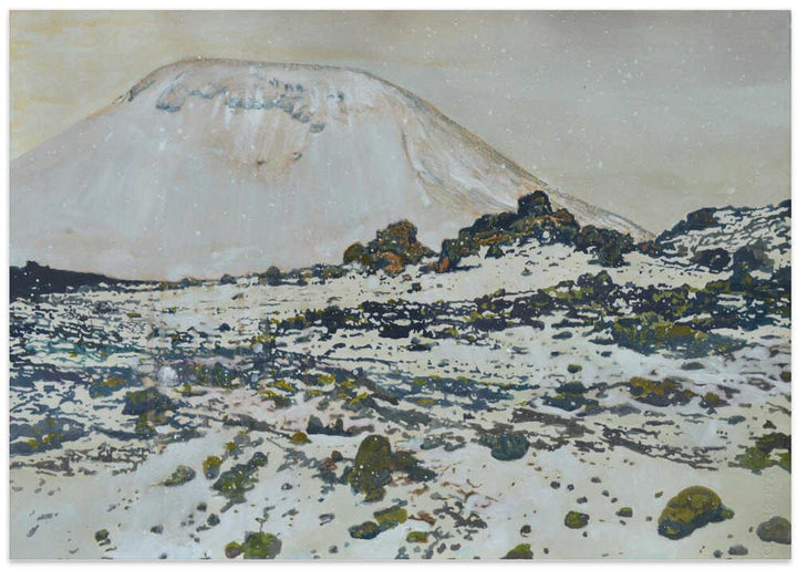 Frozen Volcanic Peaks
