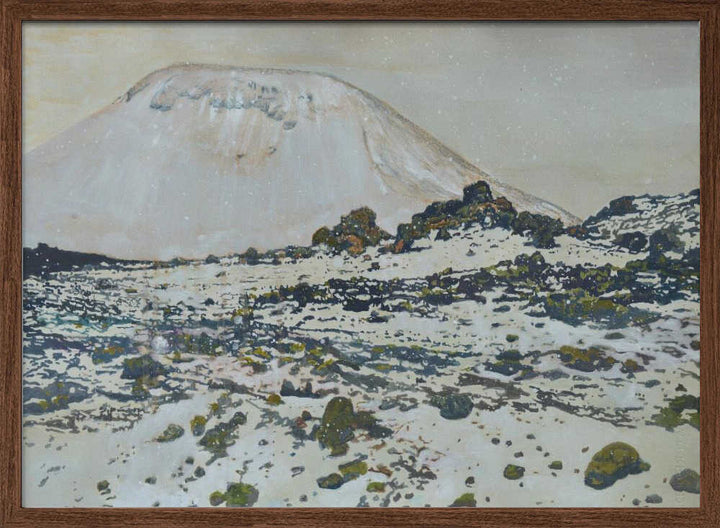 Frozen Volcanic Peaks