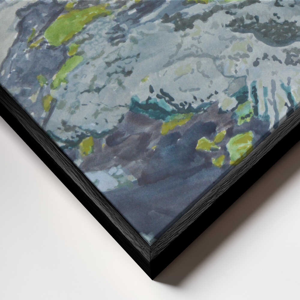Mossy Volcanic Landscape