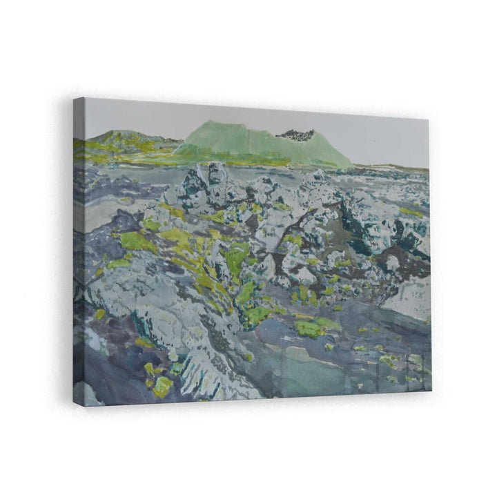 Mossy Volcanic Landscape