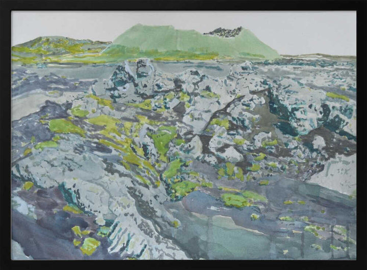 Mossy Volcanic Landscape