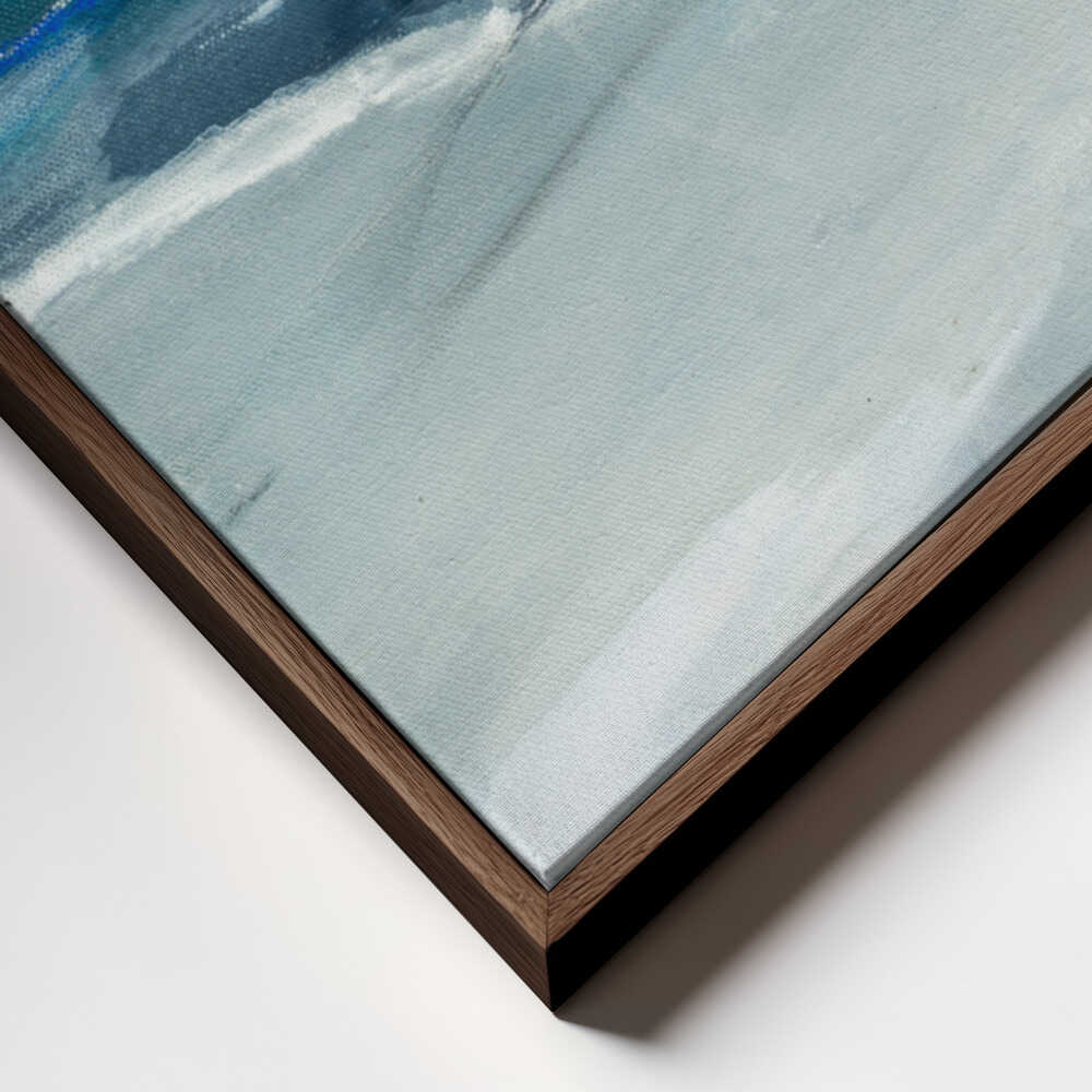 "Abstract Blue Depths" by Arohika Verma — Abstract Wall Art