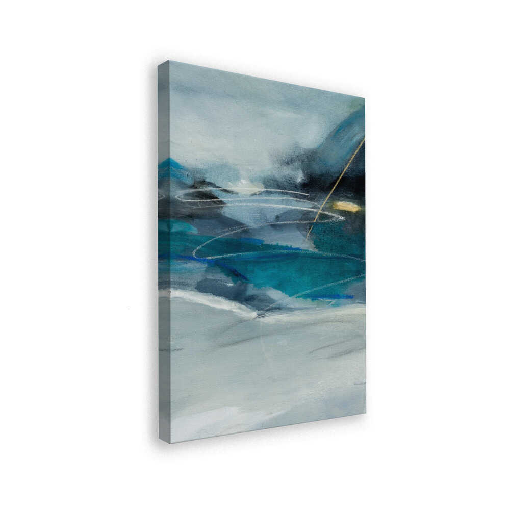"Abstract Blue Depths" by Arohika Verma — Abstract Wall Art