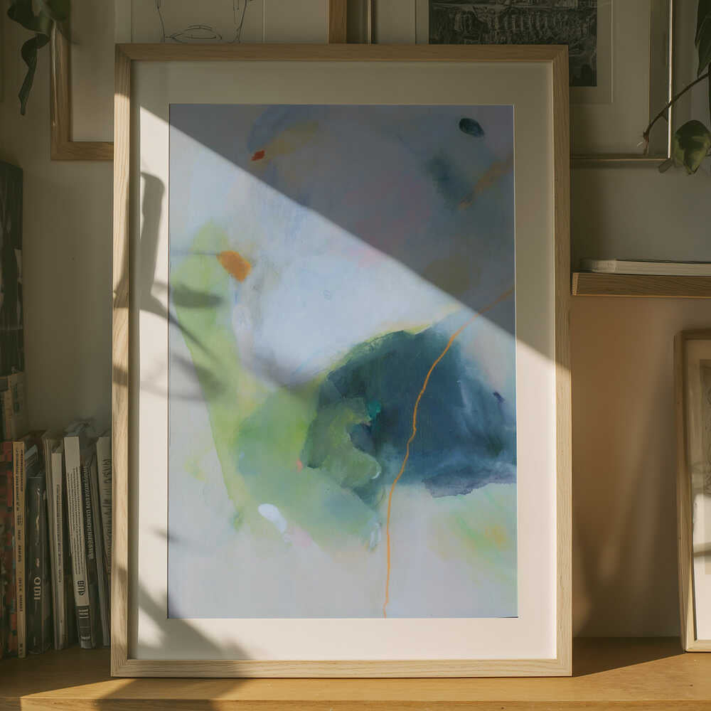 Serene Abstract Landscape
