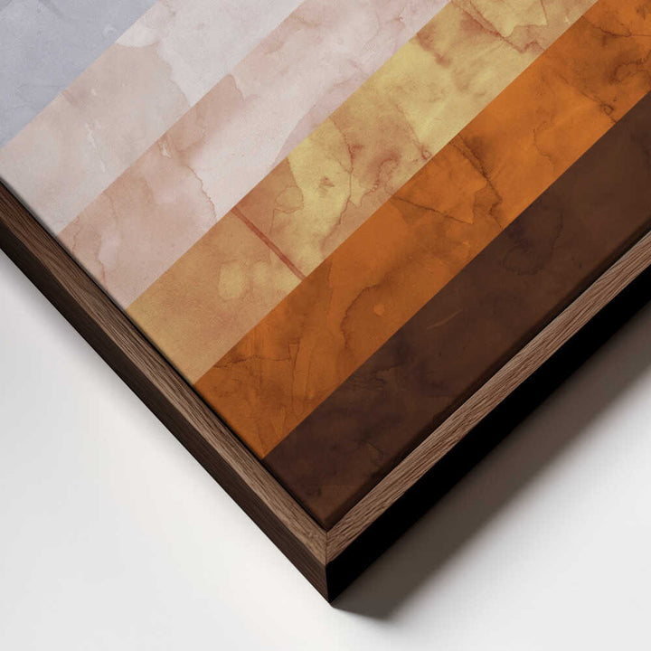 Serene Watercolor Stripe Texture