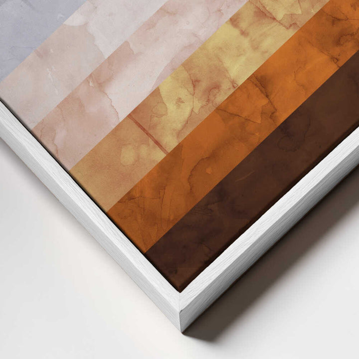 Serene Watercolor Stripe Texture