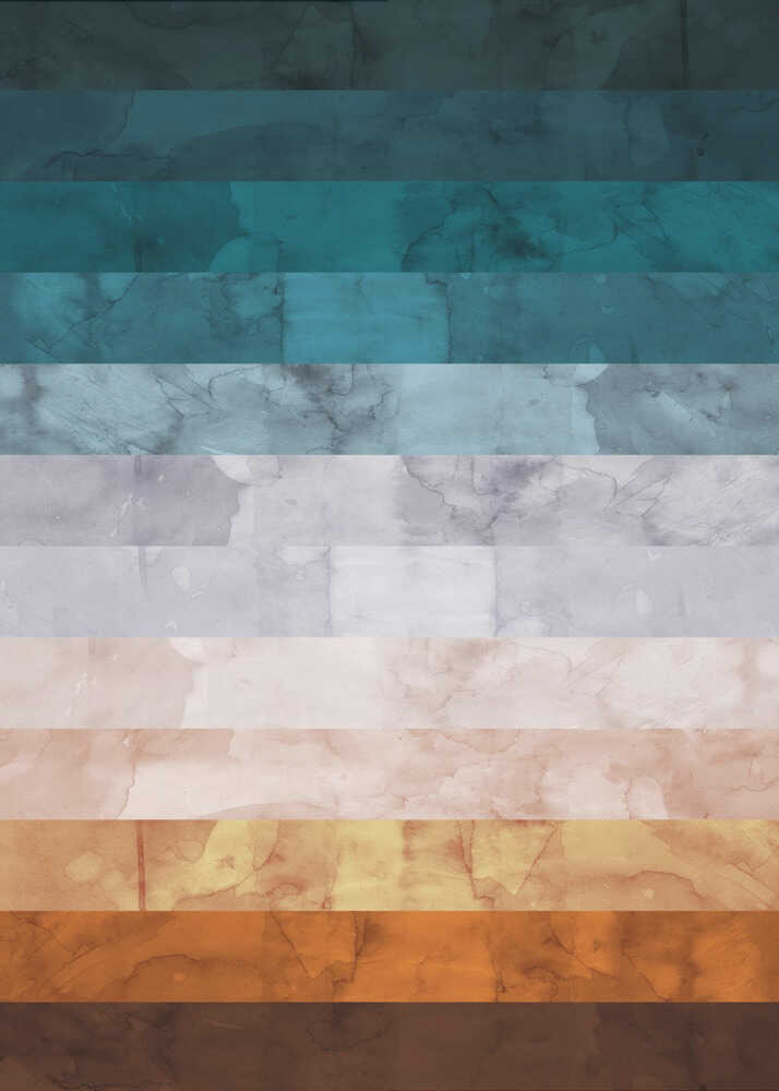 Serene Watercolor Stripe Texture