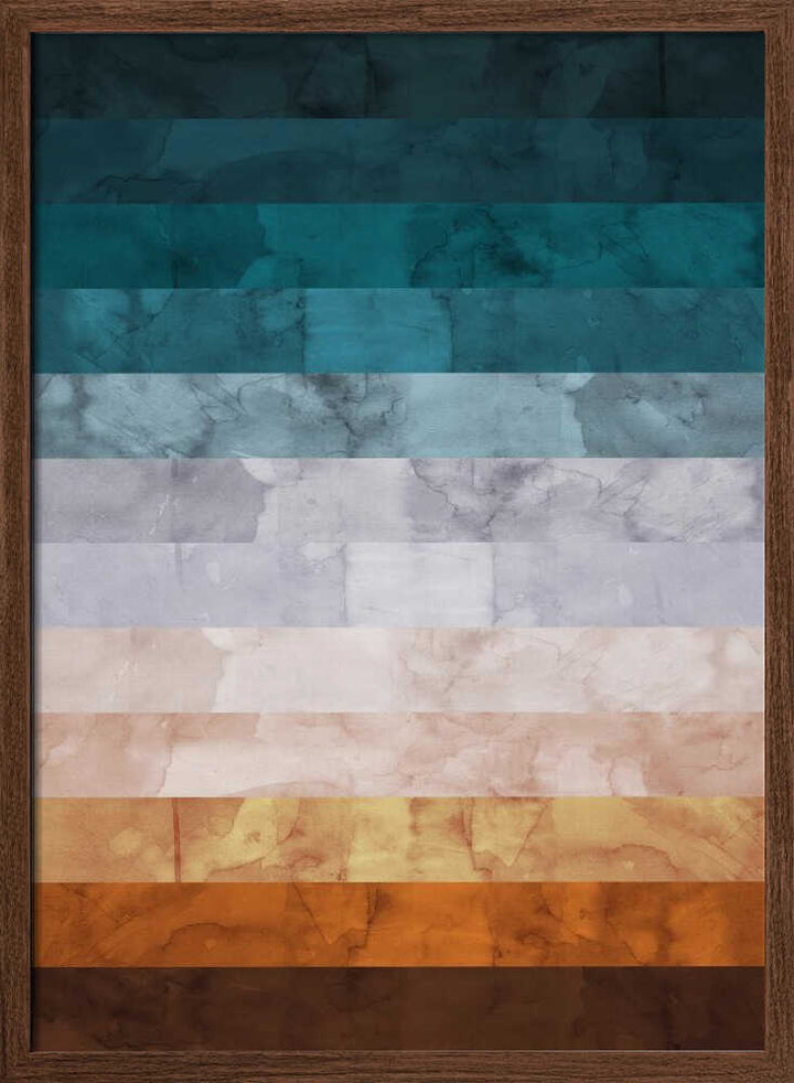 Serene Watercolor Stripe Texture