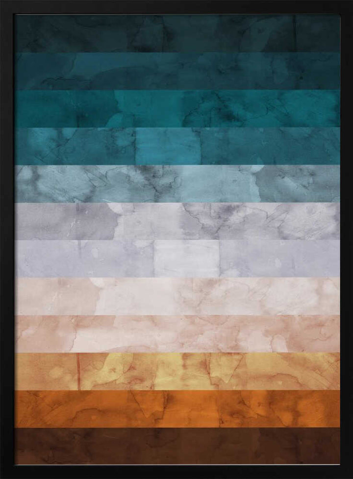 Serene Watercolor Stripe Texture