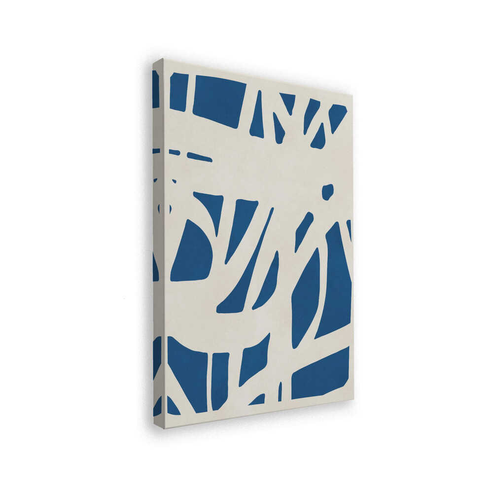 Organic Blue Abstraction