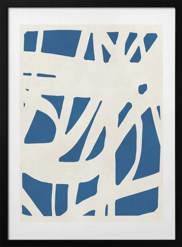 Organic Blue Abstraction