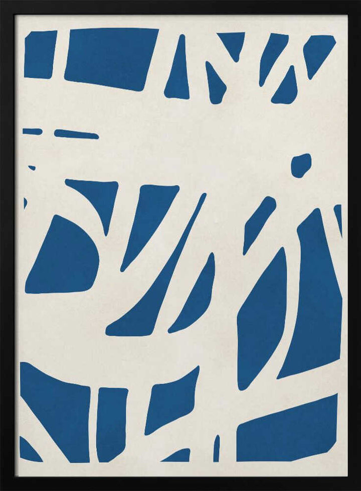 Organic Blue Abstraction