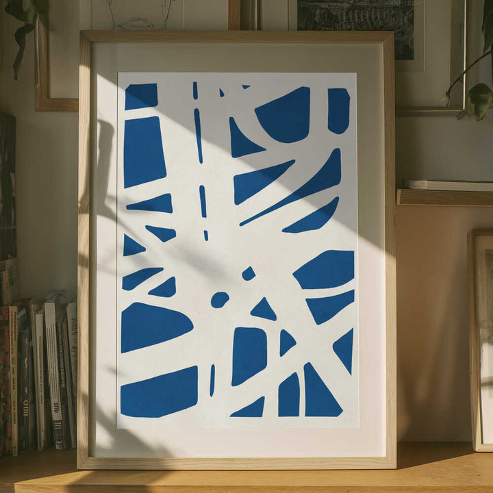 Abstract Blue Pattern