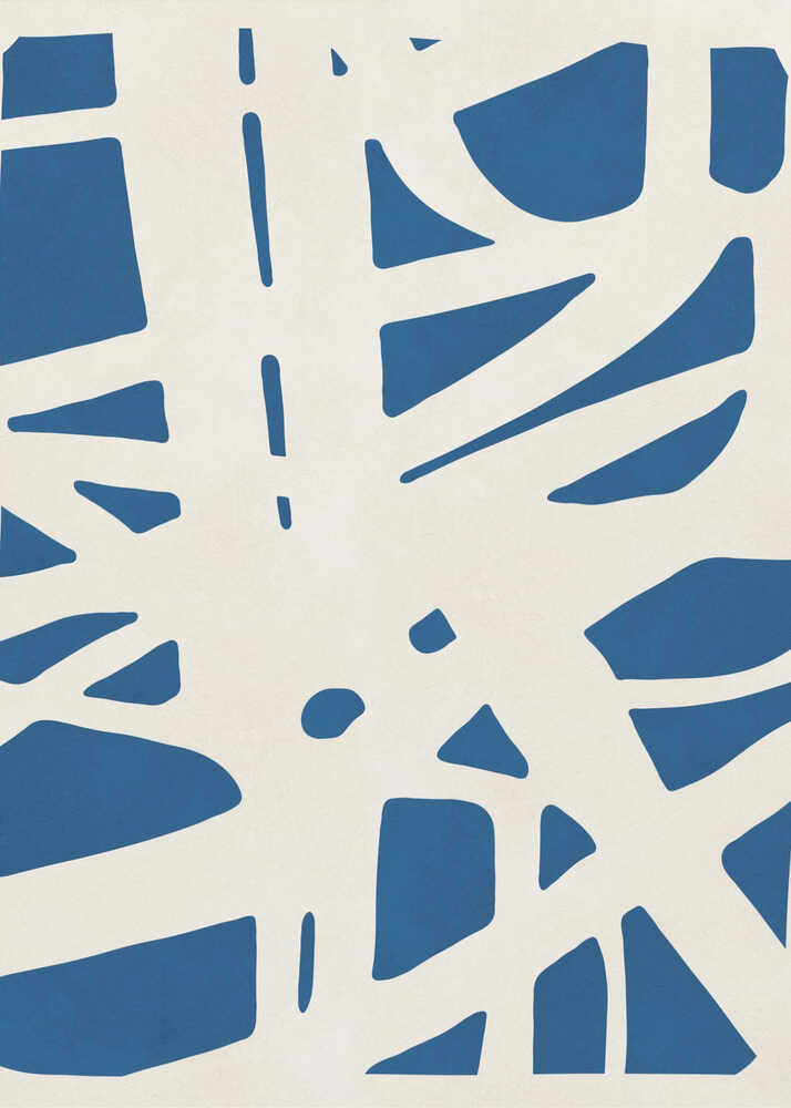 Abstract Blue Pattern
