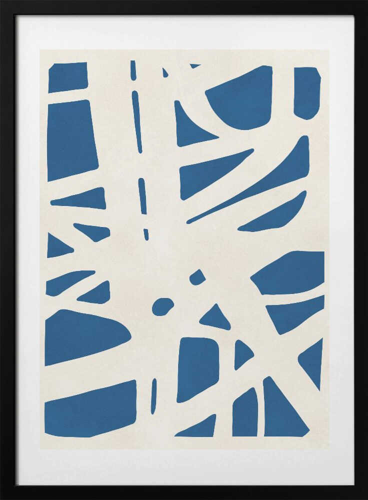 Abstract Blue Pattern