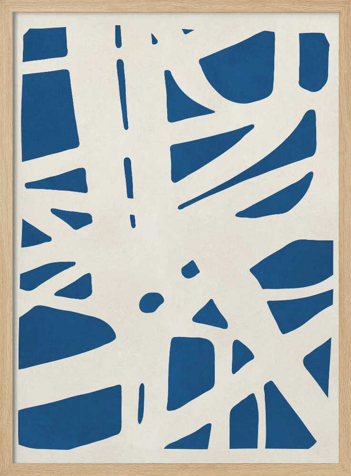 Abstract Blue Pattern