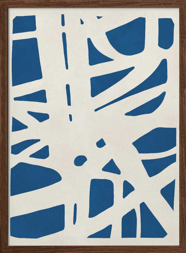Abstract Blue Pattern