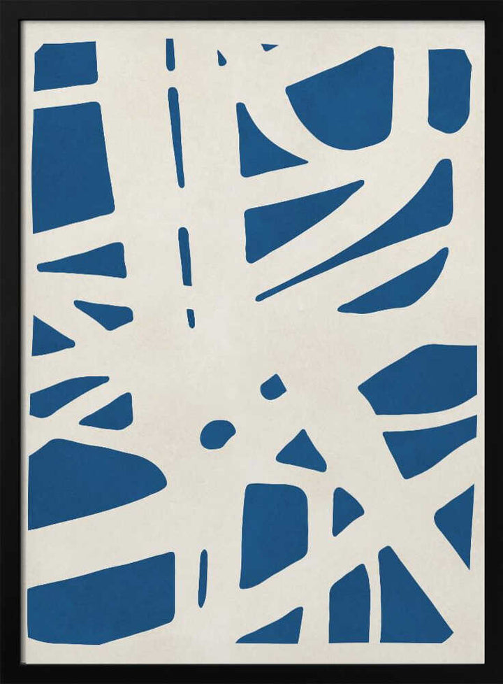 Abstract Blue Pattern