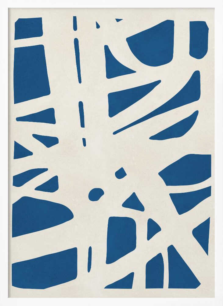 Abstract Blue Pattern