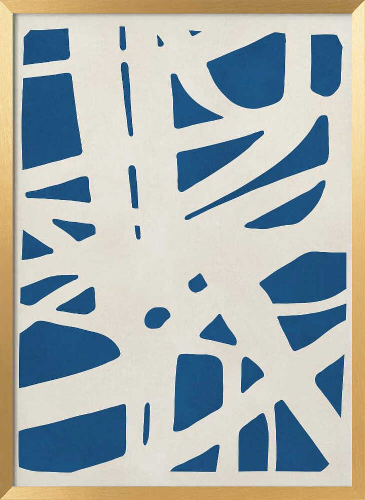 Abstract Blue Pattern