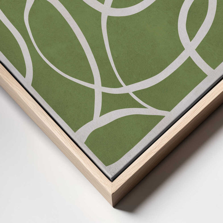 Flowing Green Lines