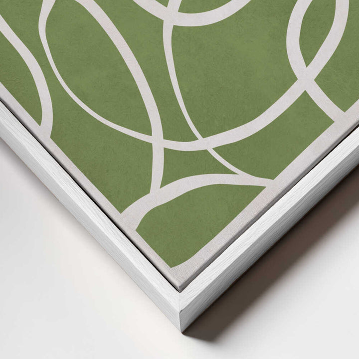 Flowing Green Lines