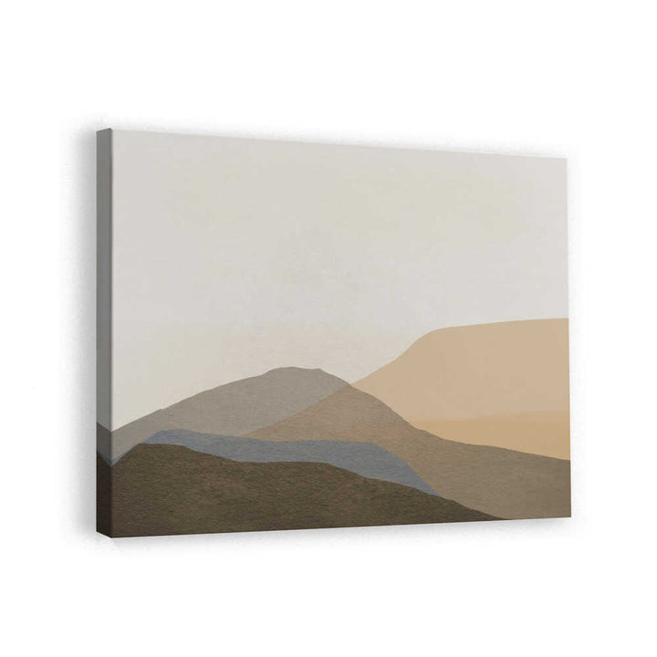 Layered Mountain Horizon