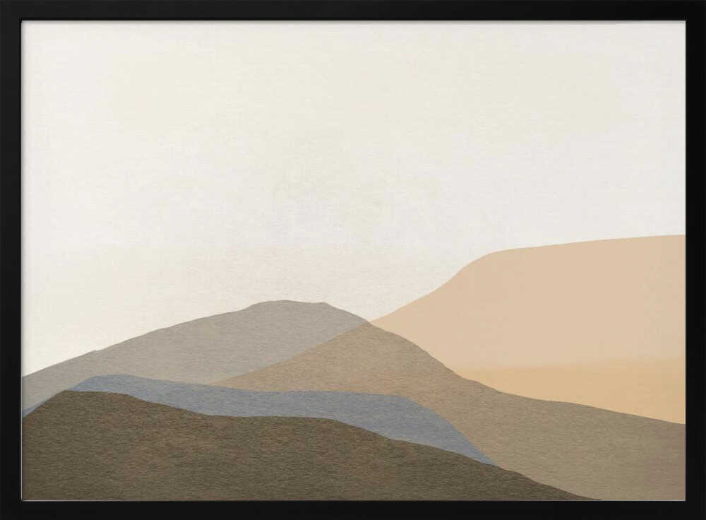 Layered Mountain Horizon