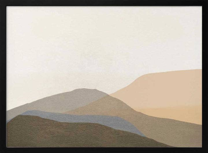 Layered Mountain Horizon