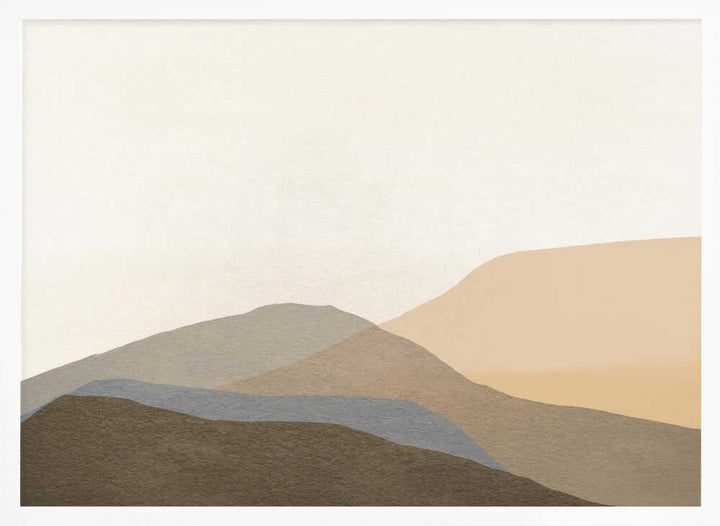 Layered Mountain Horizon
