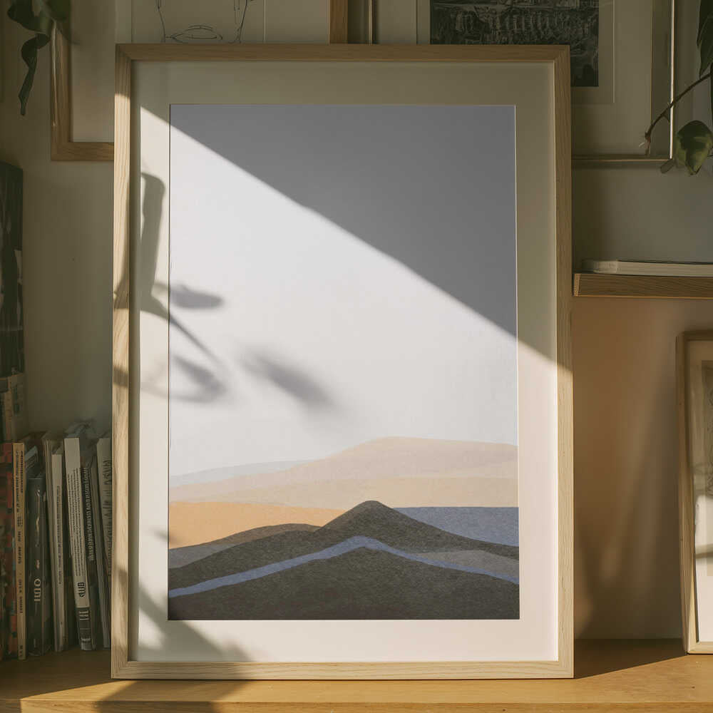 Abstract Desert Horizon